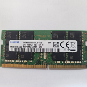 PC4 32GB 메모리 노트북용 팝니다 이미지