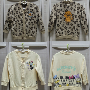 [모자드림]남아 여아 아우터 가디건 누빔점퍼 롱패딩 플리스집업 이미지