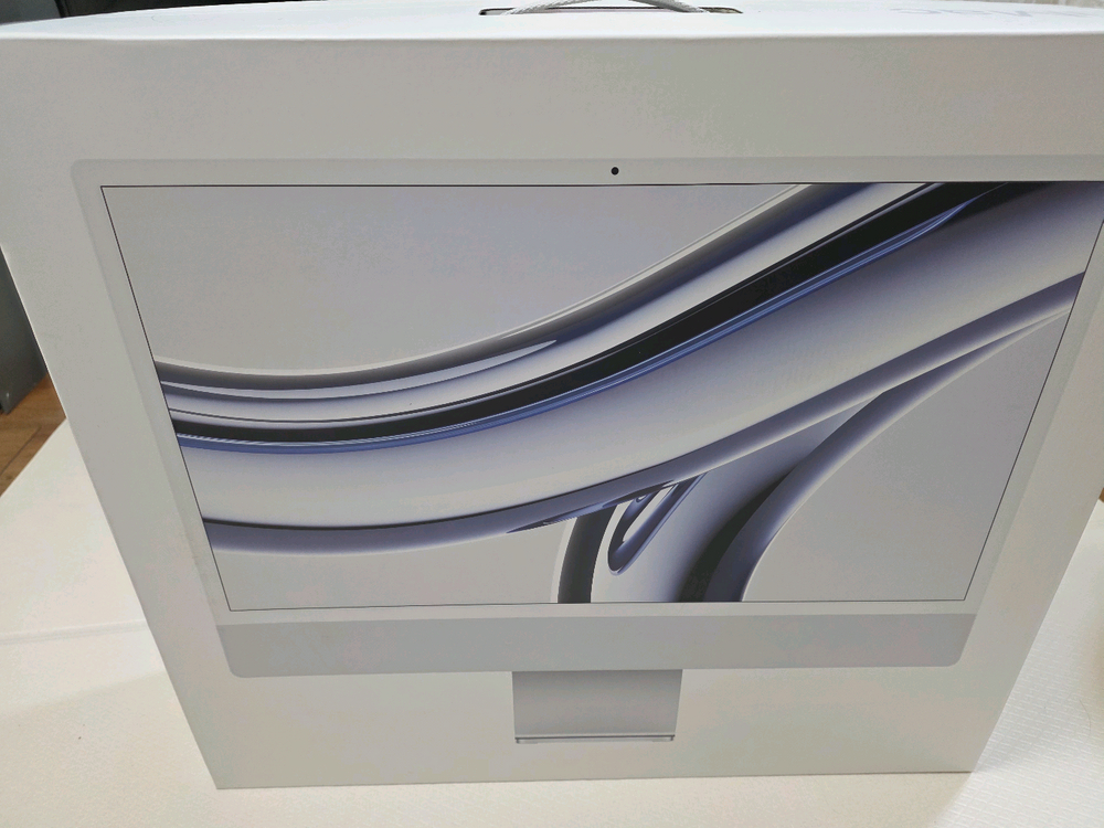 애플 아이맥 24 M3 16GB 500GB 풀박스 이미지