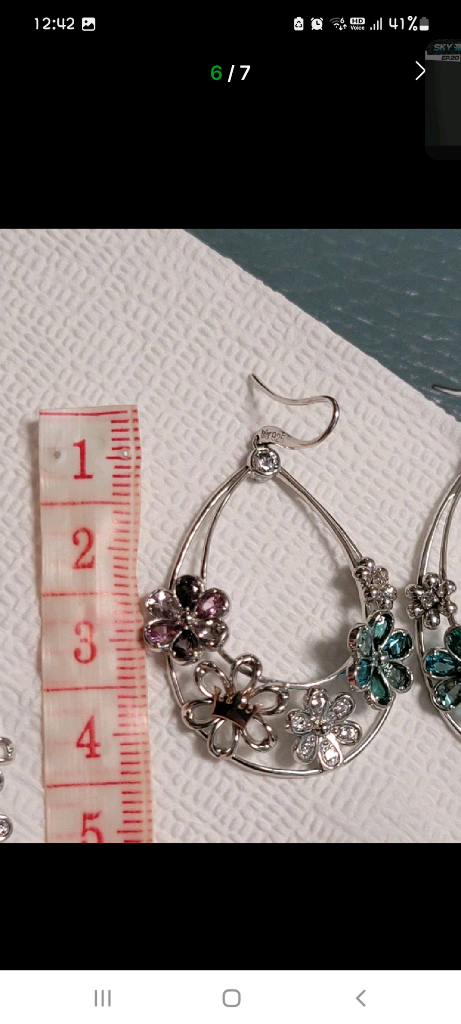 제이에스티나 14k+s925 믹스 목걸이 귀걸이 세트 이미지