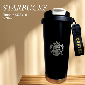 스타벅스 텀블러 보온병 물병 남여공용 선물용도 블랙 이미지