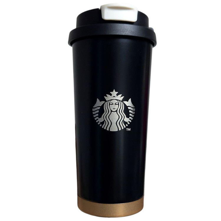 스타벅스 텀블러 보온병 물병 남여공용 선물용도 블랙 이미지