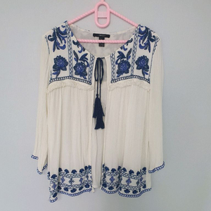 (상태좋음)포에버21 히피룩 봄, 여름, 가을 가디건 44~66 이미지