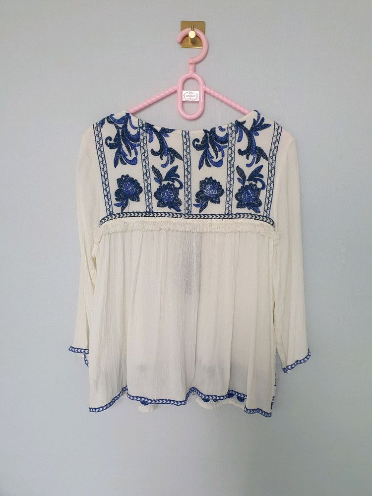 (상태좋음)포에버21 히피룩 봄, 여름, 가을 가디건 44~66 이미지