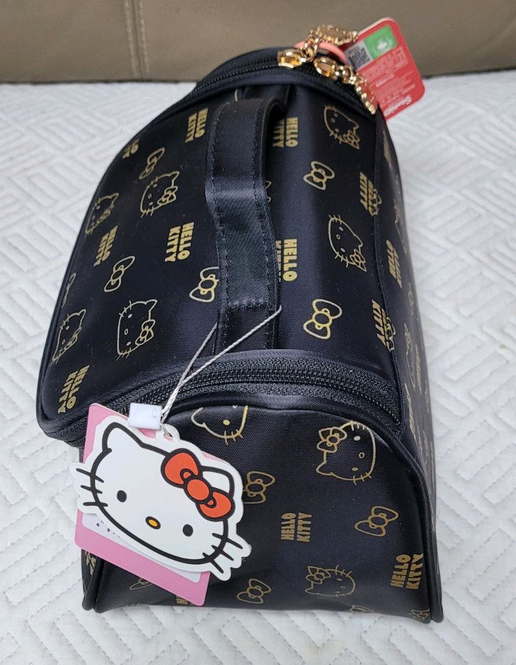 헬로키티 블랙 파우치 + 키캡 키보드 키링(새상품) 이미지