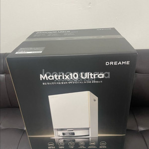 드리미 매트릭스10 울트라 로봇청소기 화이트 미개봉 이미지