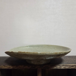 고미술품 고려청자 찌글이 청자접시 이미지