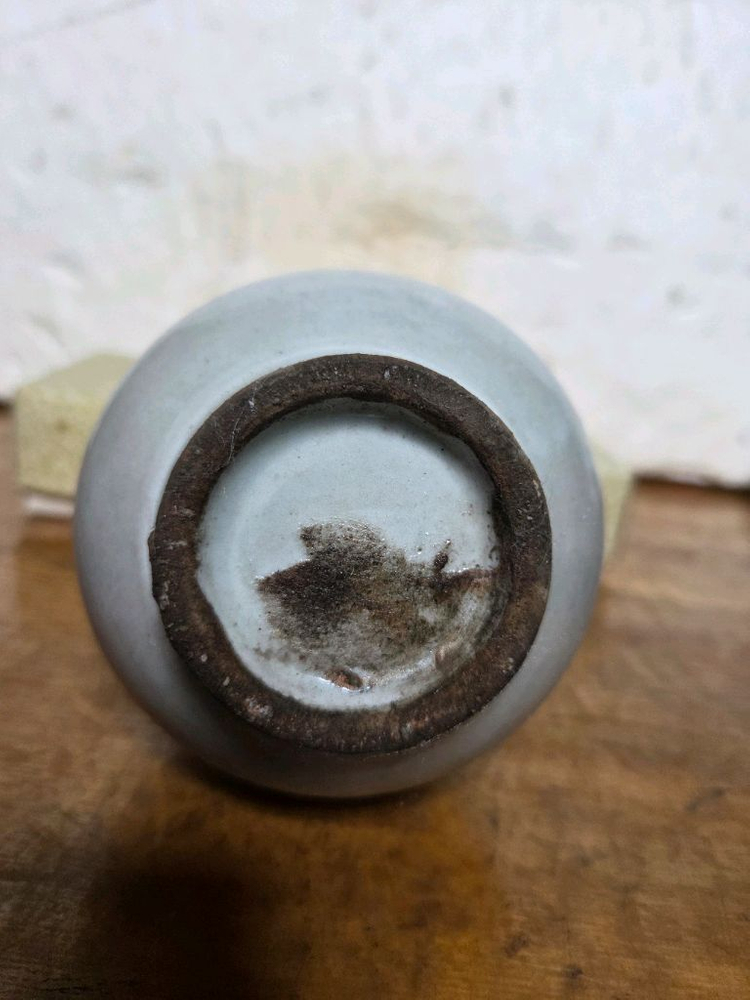 청화백자 소 주병 이미지