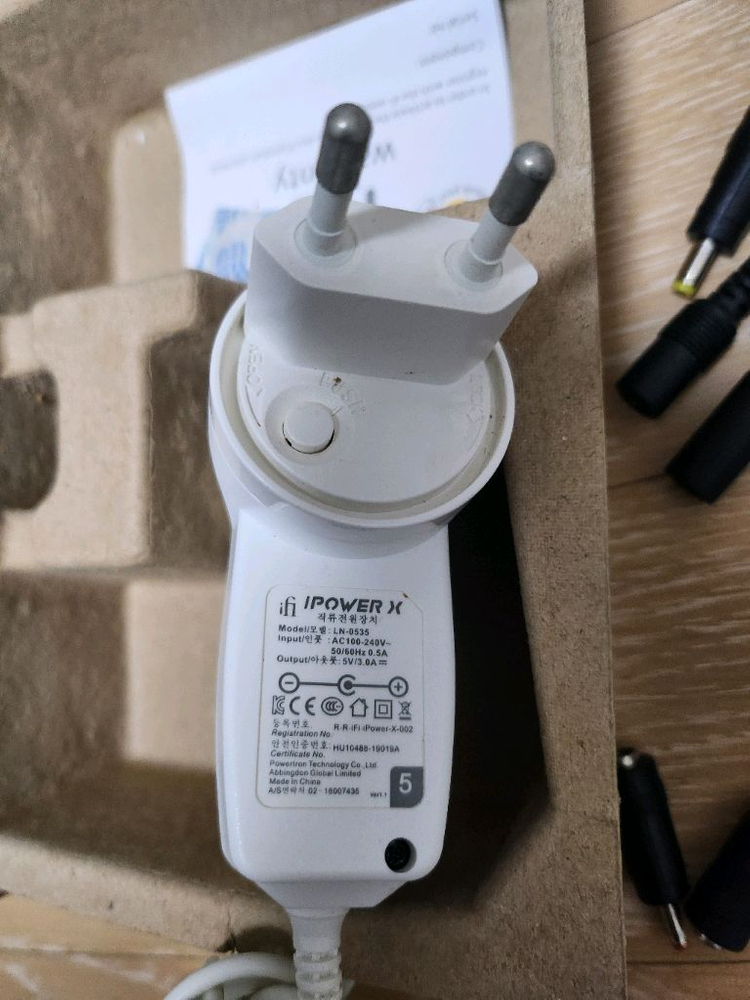 ifi power x 5v 3a 어탭터 판매합니다 이미지