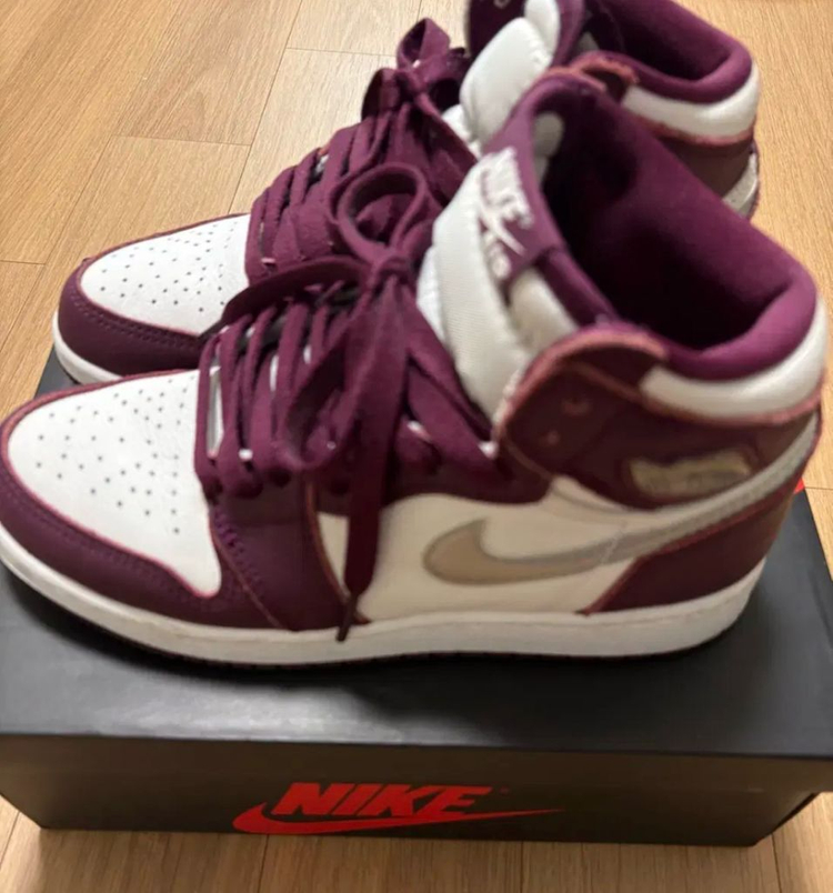 1회 착용) 나이키 조던 1 레트로 하이 OG 브로도 230 이미지