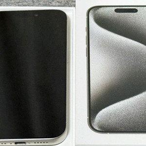 아이폰 15프로 pro 화이트 256기가 공기기/서울 이미지