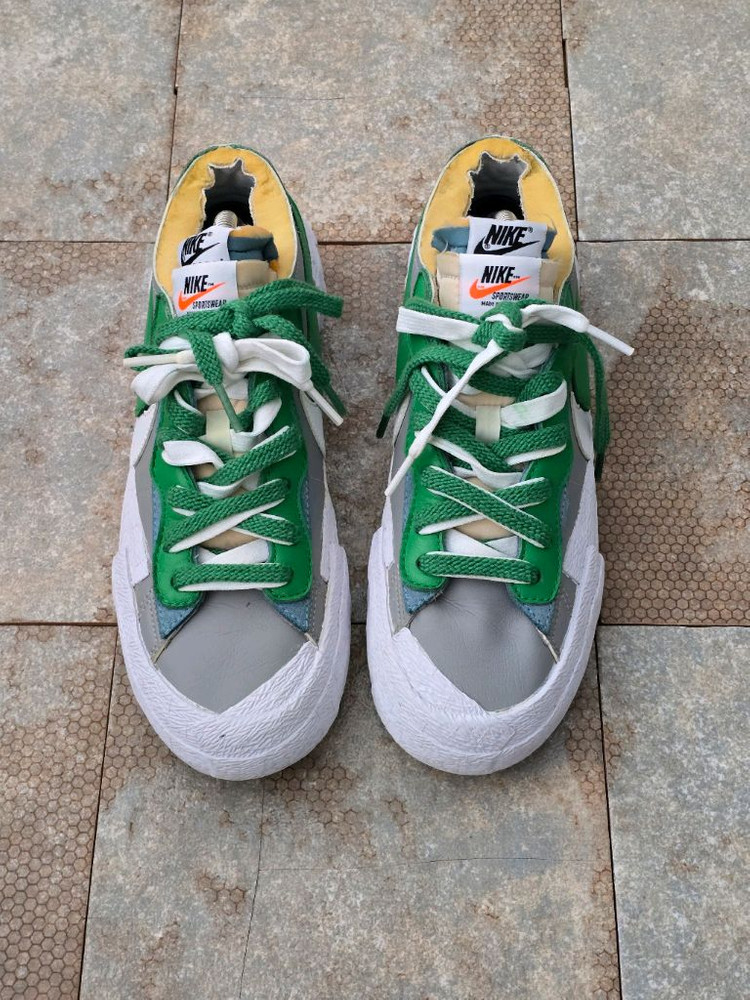 (245)나이키 사카이 블레이저 로우 그린 스니커즈 운동화 이미지