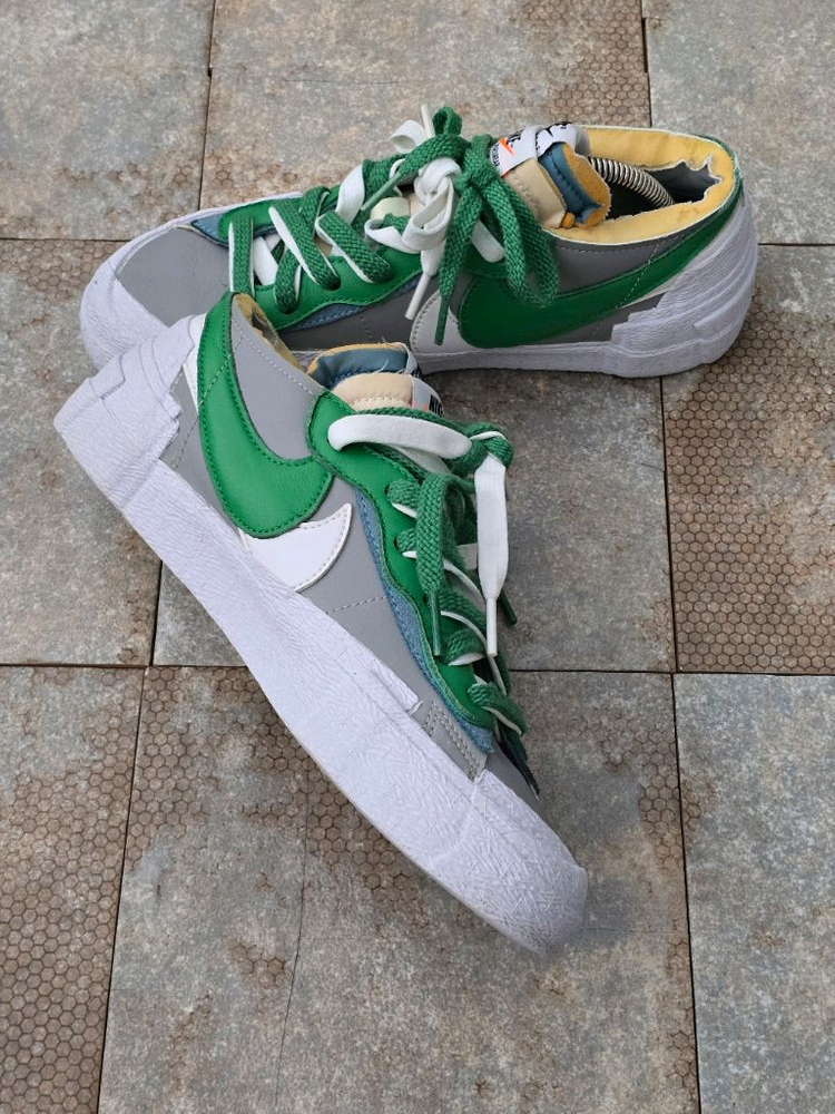 (245)나이키 사카이 블레이저 로우 그린 스니커즈 운동화 이미지