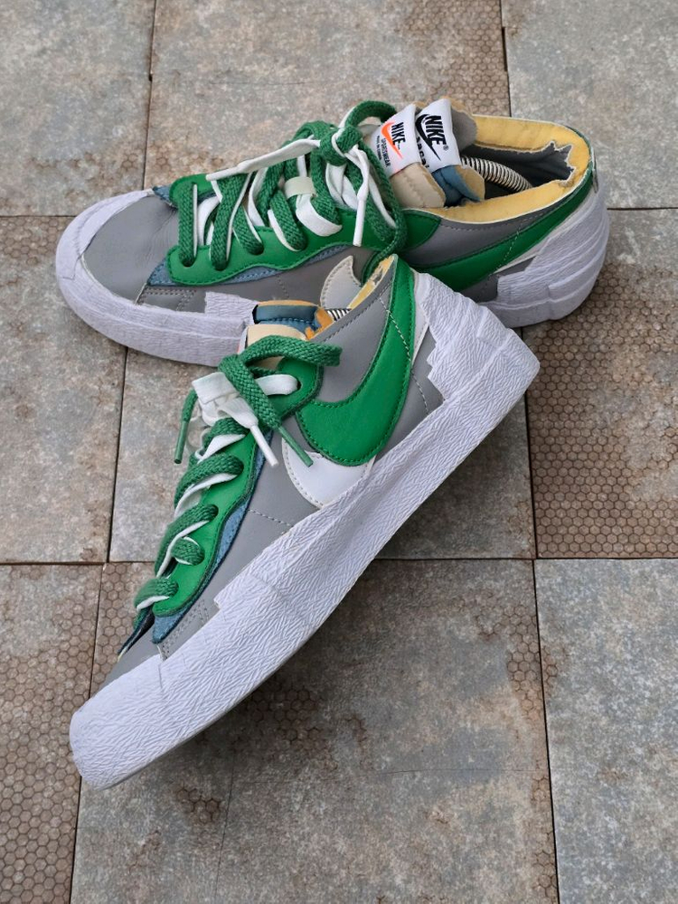 (245)나이키 사카이 블레이저 로우 그린 스니커즈 운동화 이미지
