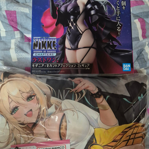 니케 제일복권 챕터6 라스트 원 모더니아 피규어, d상 루피 쿠션 일괄 이치방쿠지 6탄 이미지