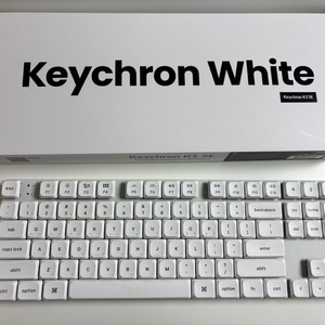 키크론 k1 se 화이트 키보드 이미지