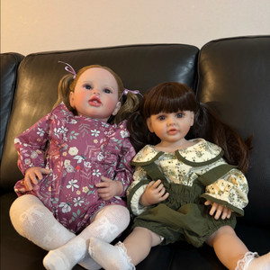 리본돌 아기인형 세트 / 옷포함 이미지