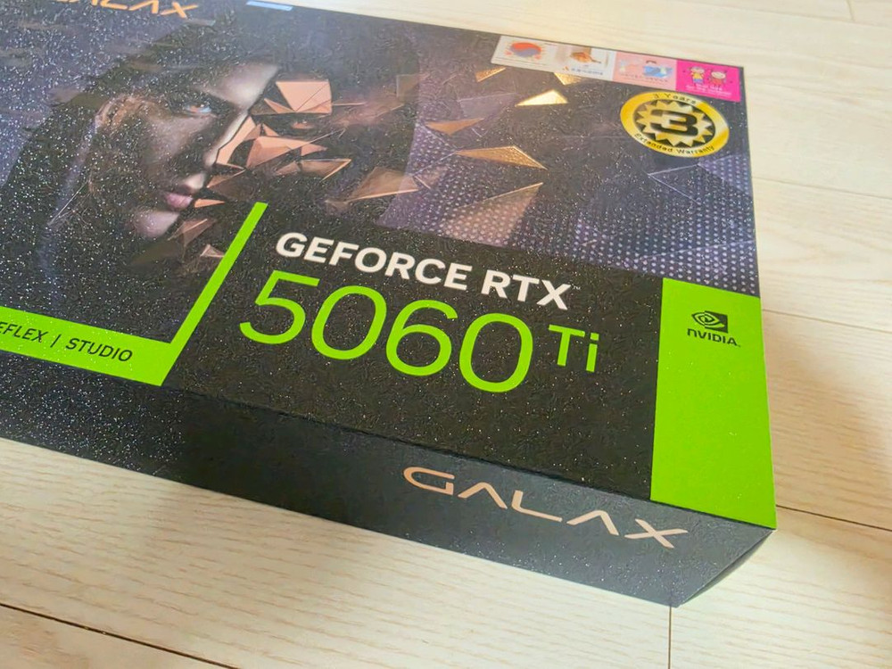 미개봉 갤럭시 GALAX RTX 5060Ti 8GB 이미지