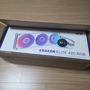 NZXT KRAKEN ELITE 420 RGB 수냉쿨러 이미지