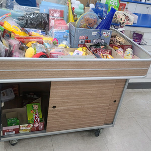 이동식행사매대/진열카트 이미지