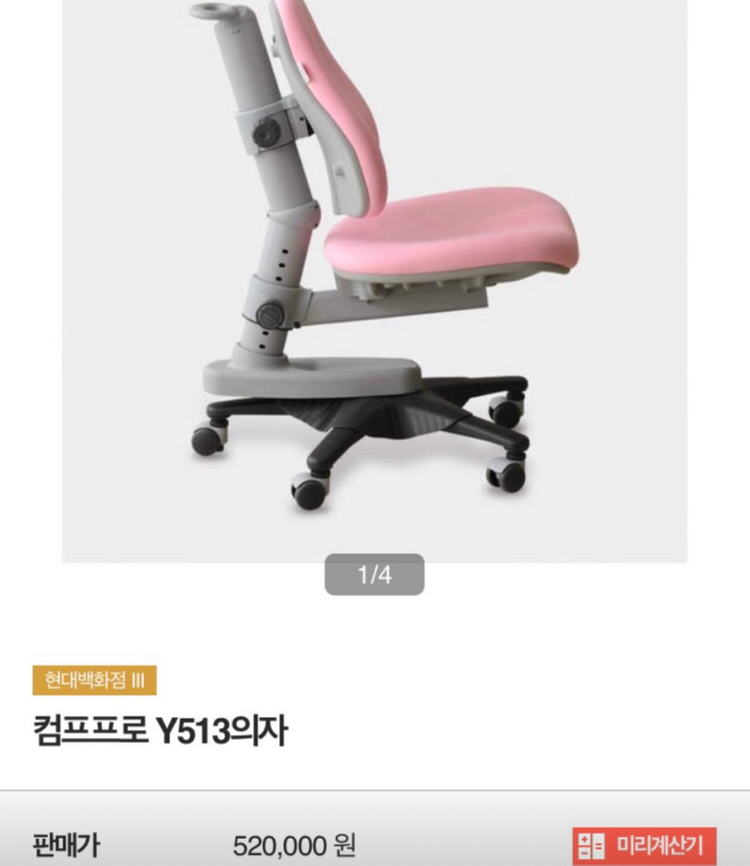 데스커 1200폭 5단 (도어, 스탠드, 콘센트 풀옵션), 컴프프로 Y513 의자 이미지