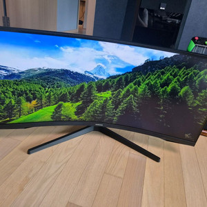 삼성 오디세이 G5 LC34G55T 34인치 QHD 모니터 (165hz) 이미지