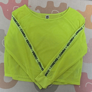 중고 줌바 메쉬 탑 M 줌바웨어 이미지