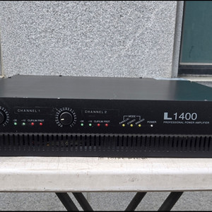 Inter-M(인터엠) L1400 중고 파워 앰프 (4Ω: 450W x 2) 이미지