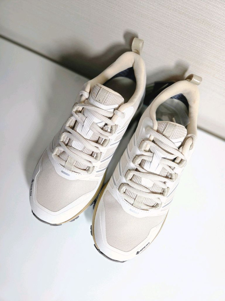 (새상품) 블랙야크 고어텍스 트레킹화 워킹화 베이지 이미지