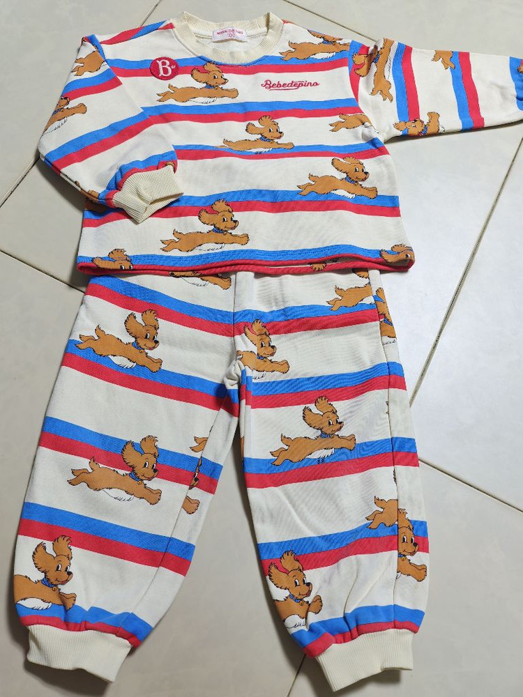 베베드피노 제스 맨투맨 셋업 키즈100 이미지