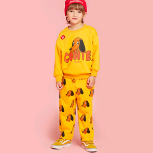 베베드피노 꽁뜨 맨투맨 셋업 키즈100 이미지