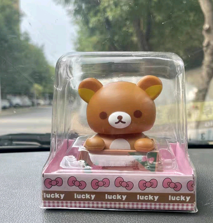 산리오 리락쿠마 코리락쿠마 딸기 상자 노호혼 차량 피규어 이미지