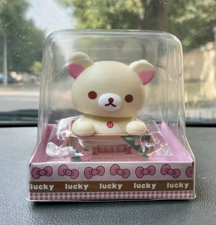 산리오 리락쿠마 코리락쿠마 딸기 상자 노호혼 차량 피규어 이미지