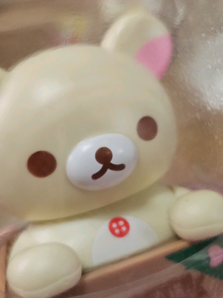 산리오 리락쿠마 코리락쿠마 딸기 상자 노호혼 차량 피규어 이미지