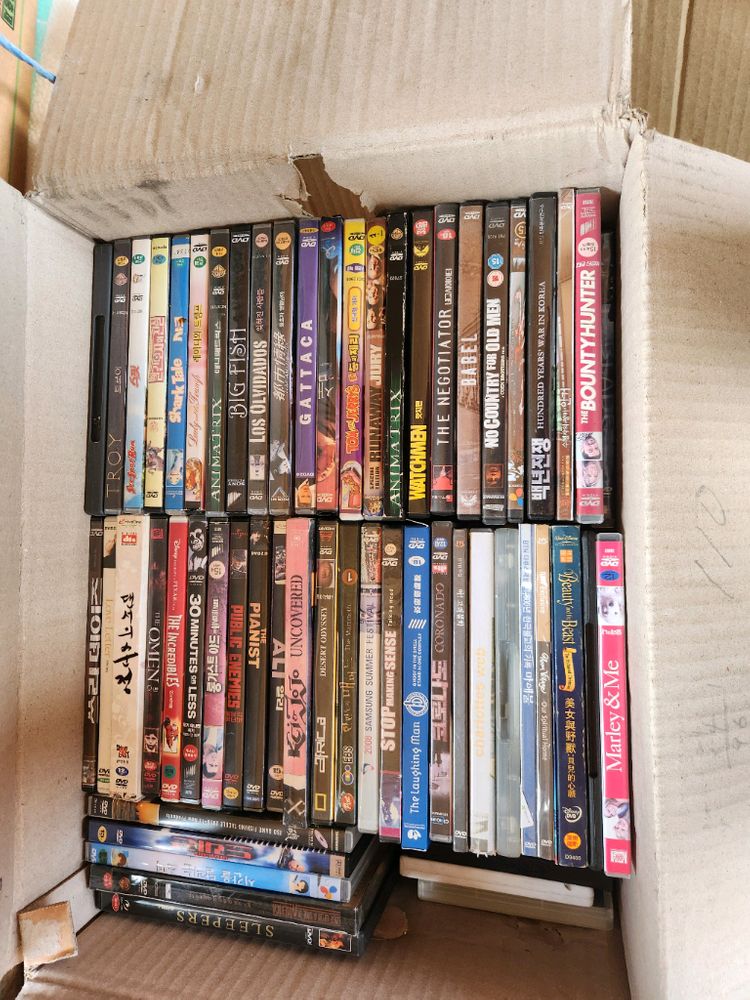 영화 DVD 컬렉션 이미지