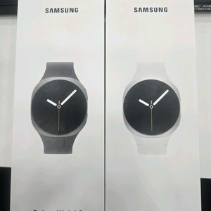 (미개봉) 갤럭시 워치8 40MM 실버, 블랙 판매합니다 이미지