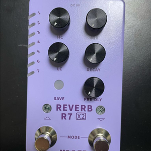 무어 리버브 R7 X2 리버브 기타 페달 이펙터 MOOER REVERB R7 X2 이미지