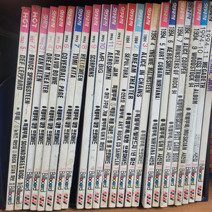 90년대 빈티지 음악 잡지 핫뮤직 (HOT MUSIC) 이미지