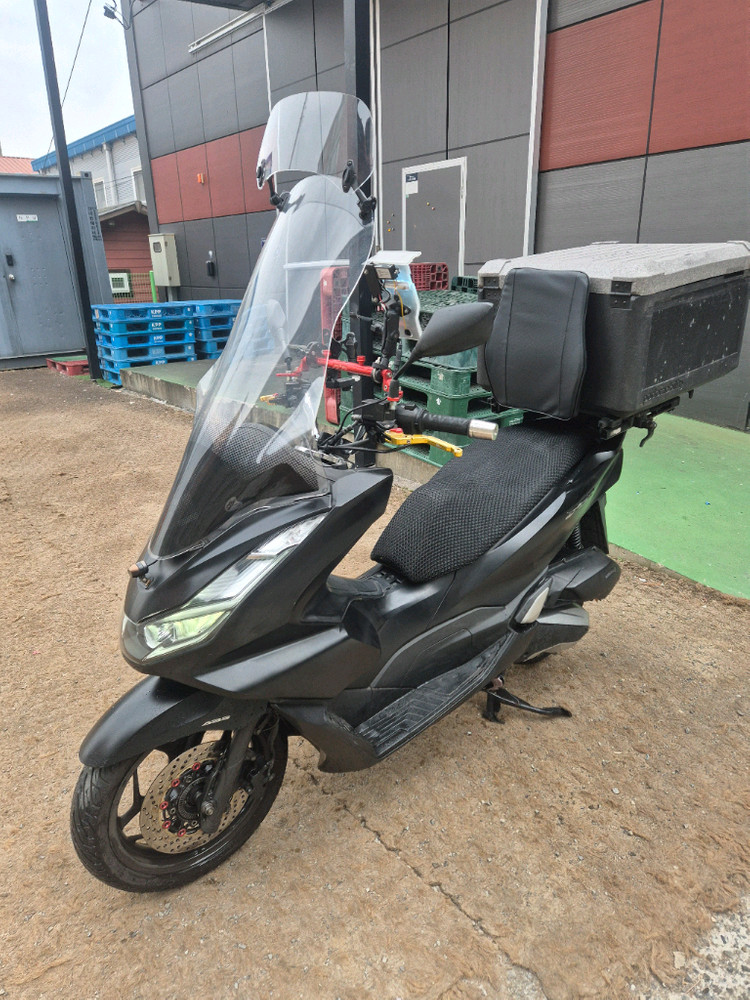 pcx125 21년 abs 블박2채널 배달셋팅판매합니다 이미지