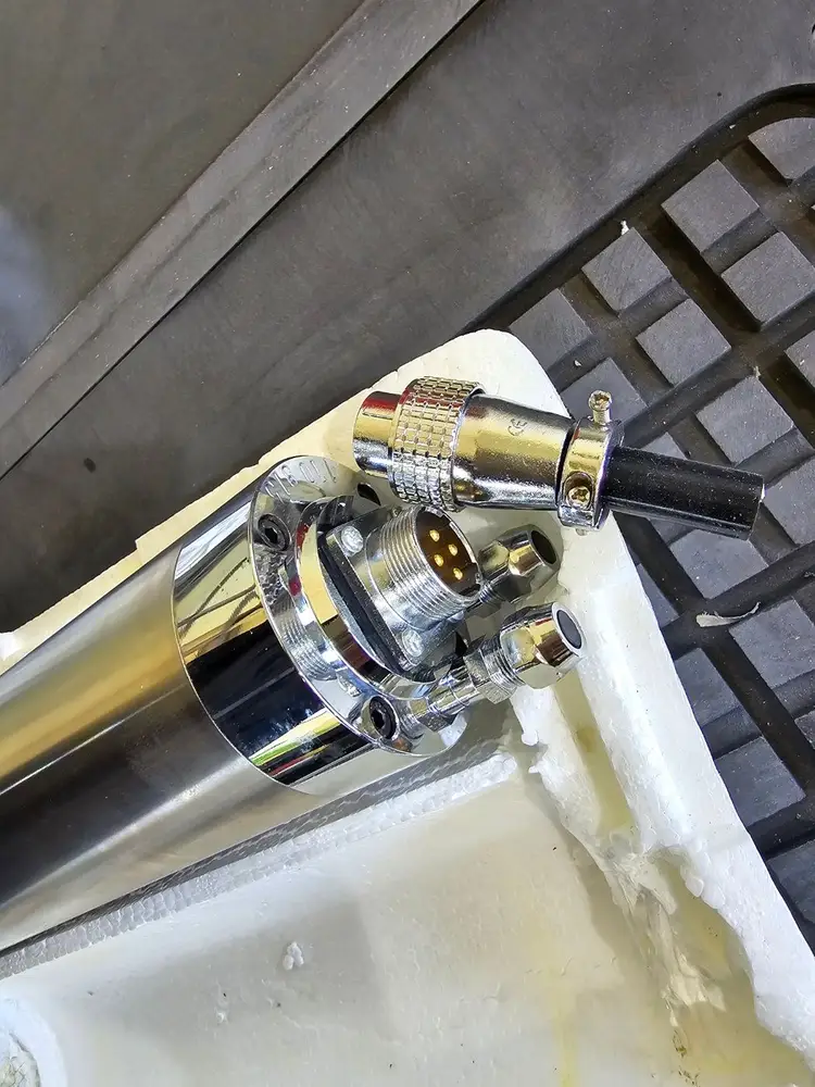 cnc조각기 고주파스핀들 수냉식 1HP 24,000rpm 0.8Kw 800W 신품 이미지