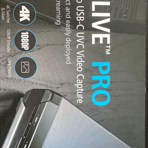 CAMLIVE PRO 듀얼 HDMI to USB-C UVC 비디오 캡처 이미지