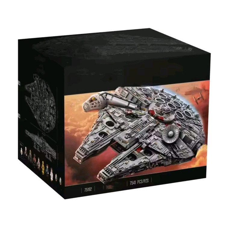 스타워즈 75192 UCS 밀레니엄팔콘 레고호환 + 거치대(새상품) 이미지