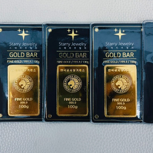 한국금시장거래소 골드바 100g 이미지
