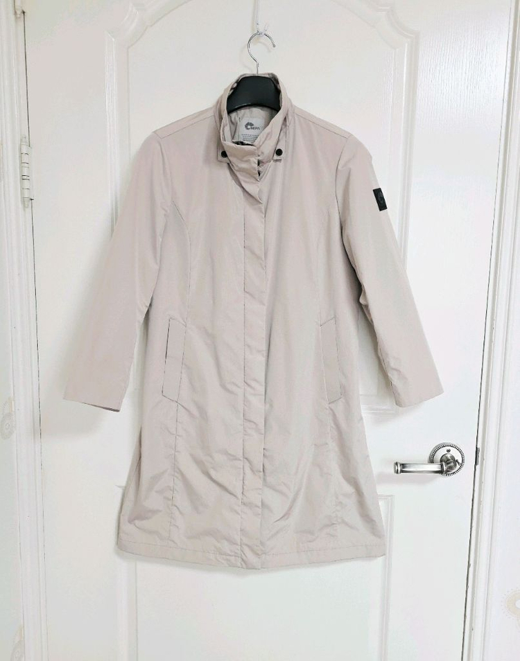 네파 여성 경랑 트렌치핏 롱 자켓 이미지