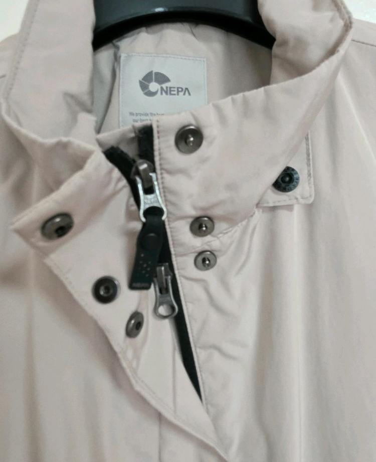 네파 여성 경랑 트렌치핏 롱 자켓 이미지