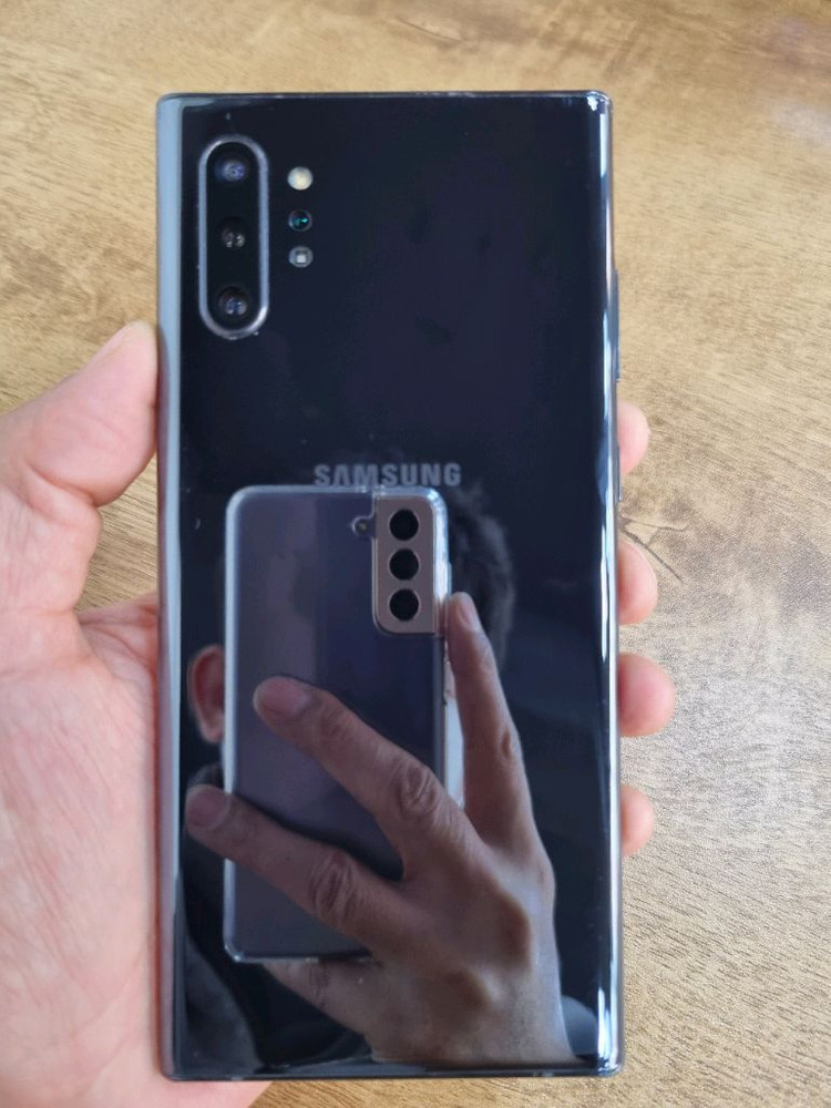 갤럭시노트10플러스 블랙 256GB 자급제공기계 스타워즈 스페셜 에디션 이미지