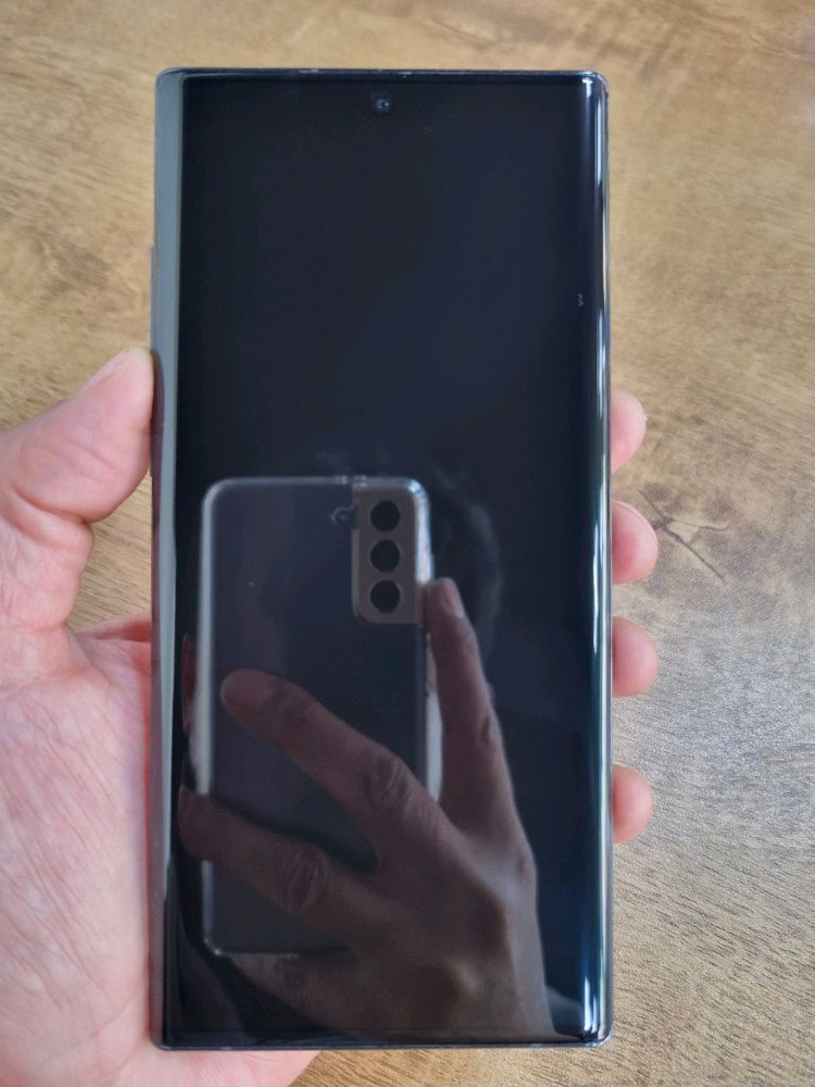 갤럭시노트10플러스 블랙 256GB 자급제공기계 스타워즈 스페셜 에디션 이미지