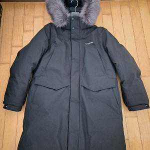 블랙야크 아틱 키즈 롱패딩/175/블랙 이미지