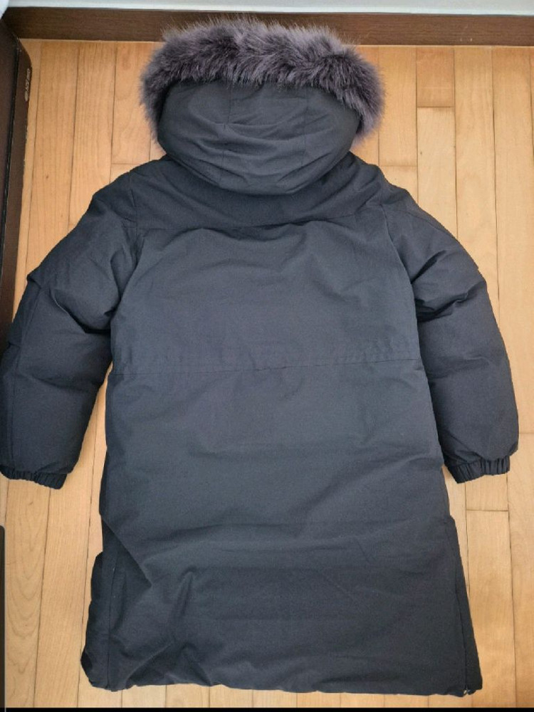 블랙야크 아틱 키즈 롱패딩/175/블랙 이미지