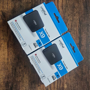 4TB 외장 포터블 SSD USB외장하드 마이크론 X9 이미지